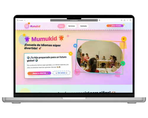 Mumukid– Diseño web y SEO local