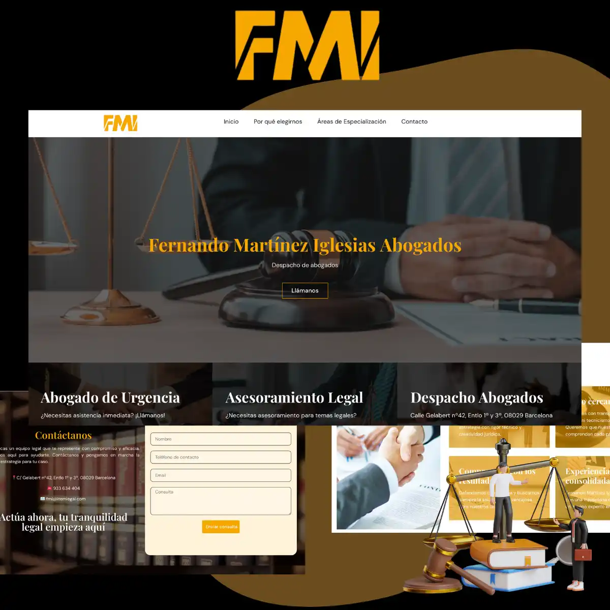 FMI Abogados – Diseño web y SEO
